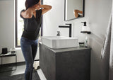 HANSGROHE AddStoris Lotionspender Wandmontage Chrom – 200 ml Flüssigseife, Mattglas