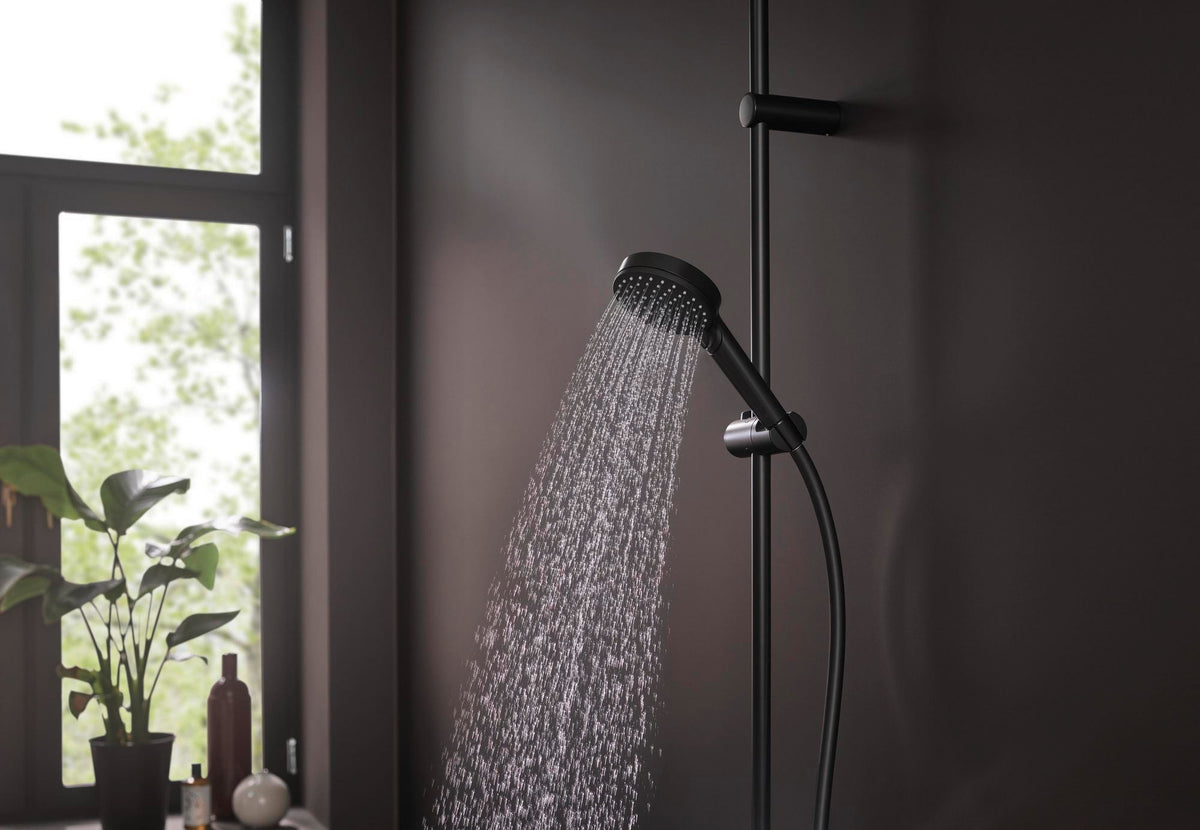 HANSGROHE Handbrause VERNIS Blend Vario Chrom – 2 Strahlarten, QuickClean, 100 mm