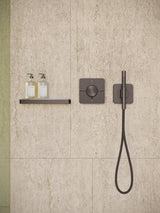 AXOR Universal Softsquare Ablage 300 mm Wandmontage verchromt mit Sicherheitsglas