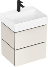 HANSGROHE Xilesa E Waschtischunterschrank 580 mm mit 2 Schubkästen und SoftClose
