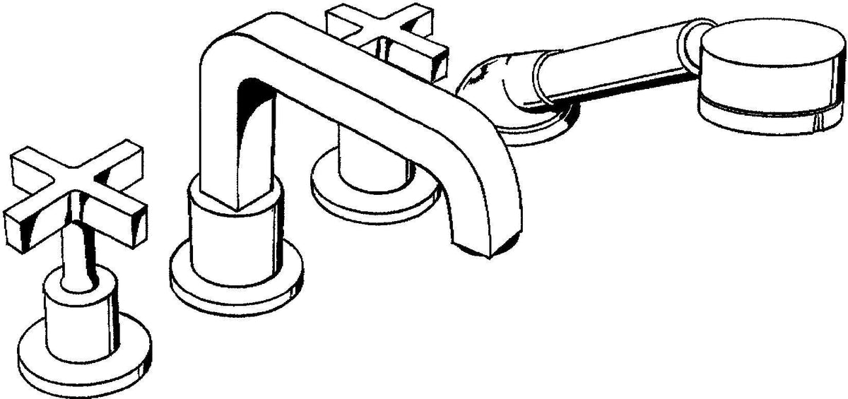 AXOR STARCK Brausemischer DN15 Aufputz Chrom – Einhandhebelmischer mit Temperaturbegrenzung