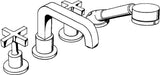 AXOR STARCK Brausemischer DN15 Aufputz Chrom – Einhandhebelmischer mit Temperaturbegrenzung