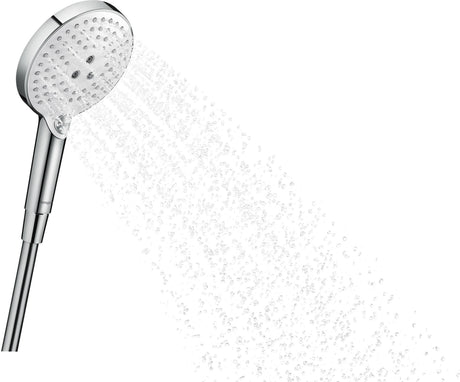 Hansgrohe Raindance Select S 120 3jet Handbrause mit Select-Taste und QuickClean in Chrom