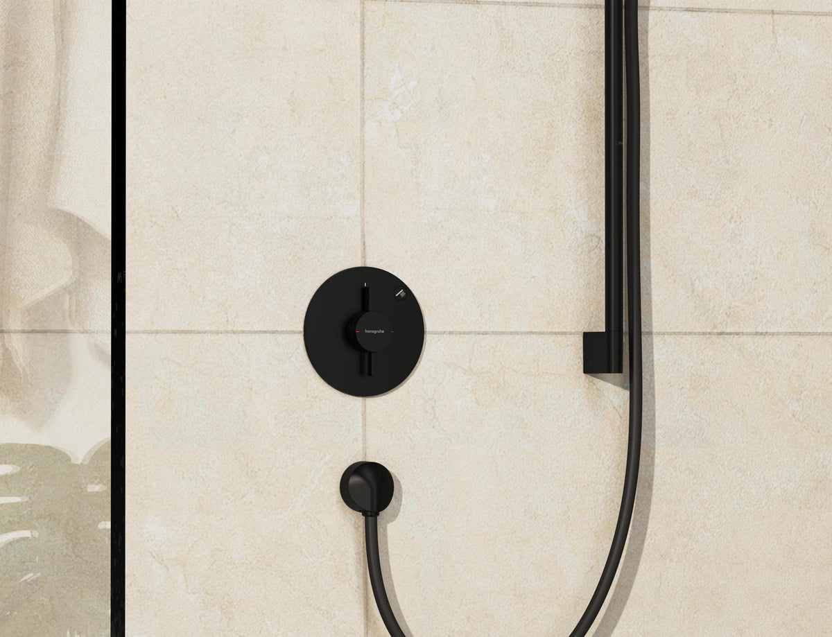Hansgrohe DuoTurn S Unterputz-Mischer, 1 Verbraucher, Chrom – Einbauteil mit iBox universal 2