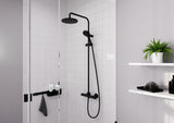 HANSGROHE Showerpipe VERNIS Blend 200 1jet mit Brausethermostat EcoSmart – Chrom