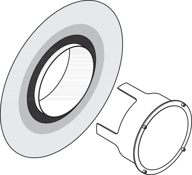 HANSGROHE HG Ring mit Dichtmanschette iBox2 – Ersatzteil für Sanitärinstallationen