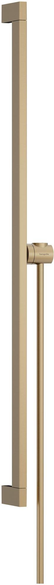 HANSGROHE Unica Brausestange 900 mm mit Brauseschlauch 1600 mm Chrom – schwenkbar, verdeckte Montage