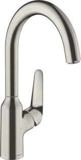 HANSGROHE HG Spültischmischer 220 Schwenkauslauf M421-H220 Chrom – ComfortZone 220, 360° Schwenkbereich
