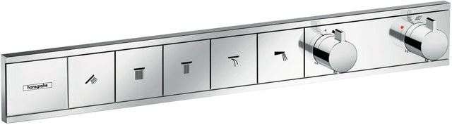 HANSGROHE RainSelect Thermostat Unterputz Fertigset für 5 Verbraucher, verchromt