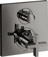 AXOR CITTERIO Unterputz-Thermostat mit Ab-/Umstellventil Kreuzgriff Chrom
