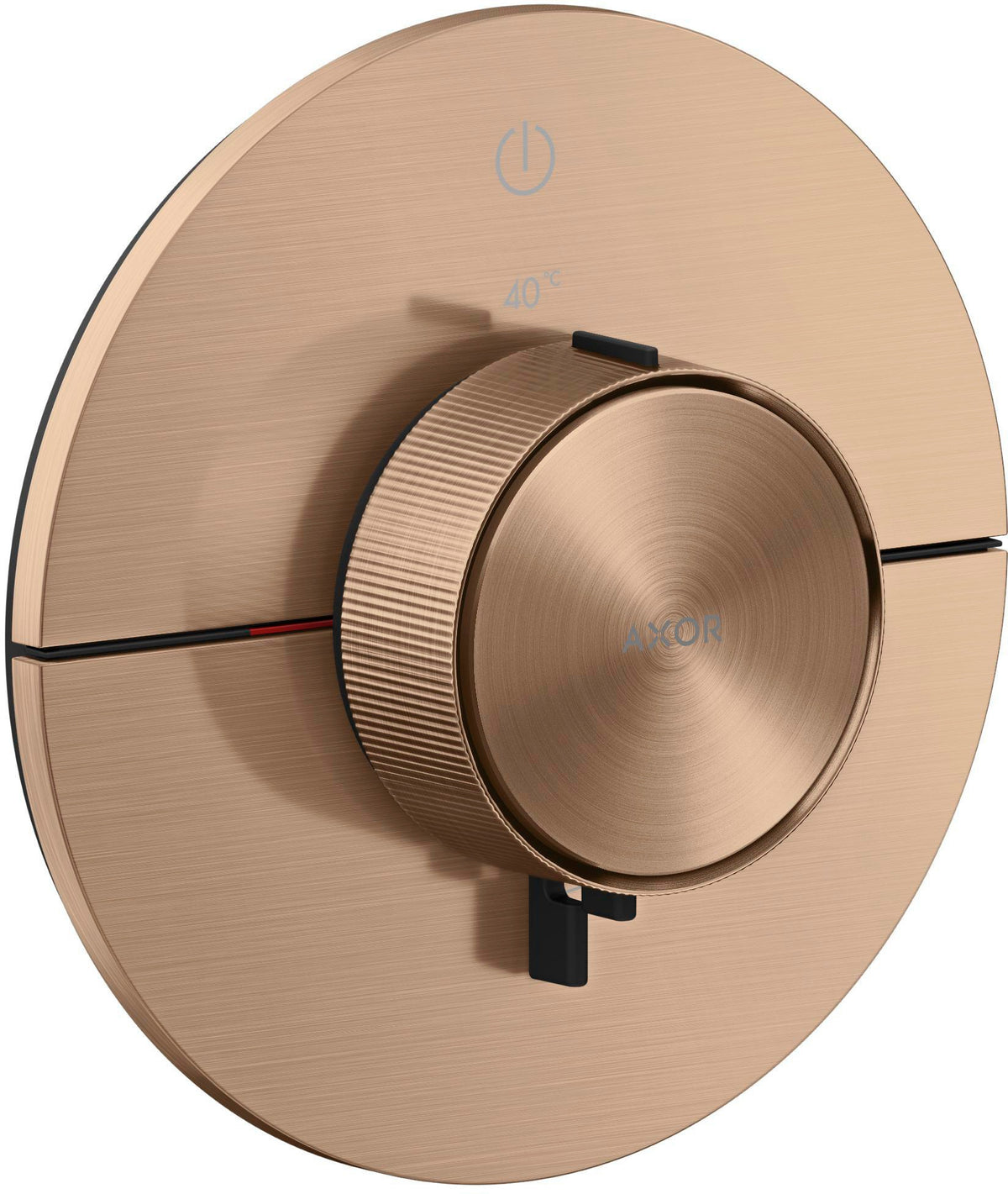 AXOR ShowerSelect ID Thermostat Unterputz rund 1 Verbraucher Chrom – Präzise Temperatursteuerung