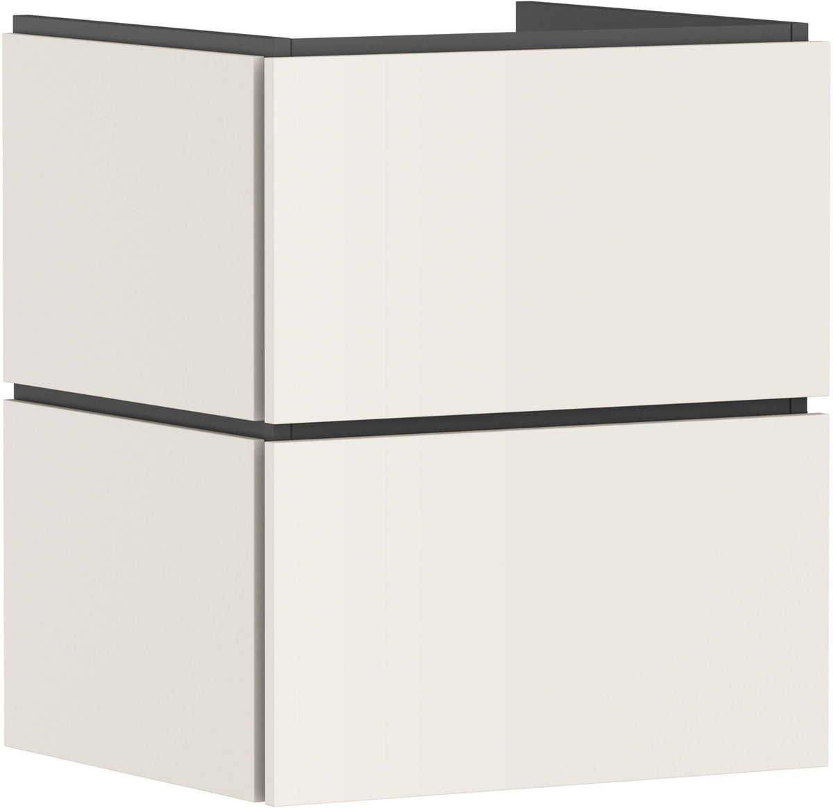 HANSGROHE Xilesa E Waschtischunterschrank 530x470mm mit 2 Schubkästen und SoftClose