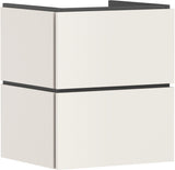HANSGROHE Xilesa E Waschtischunterschrank 530x470mm mit 2 Schubkästen und SoftClose