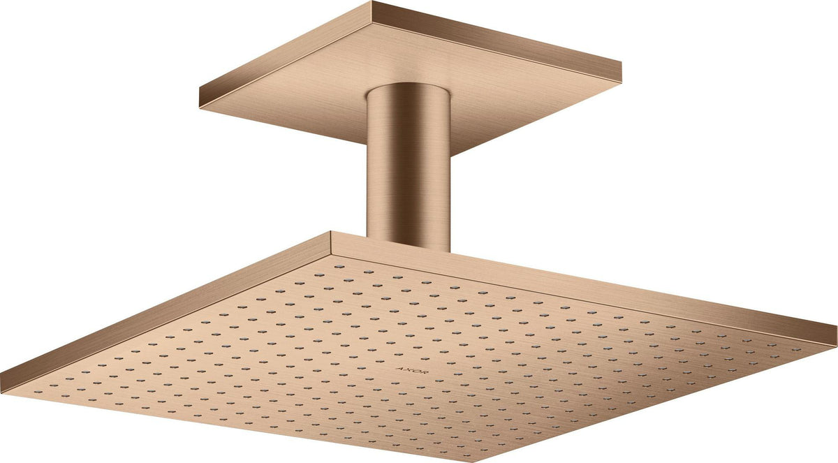 AXOR Kopfbrause 300/300 2jet Deckenmontage Chrom – PowderRain & Intense PowderRain