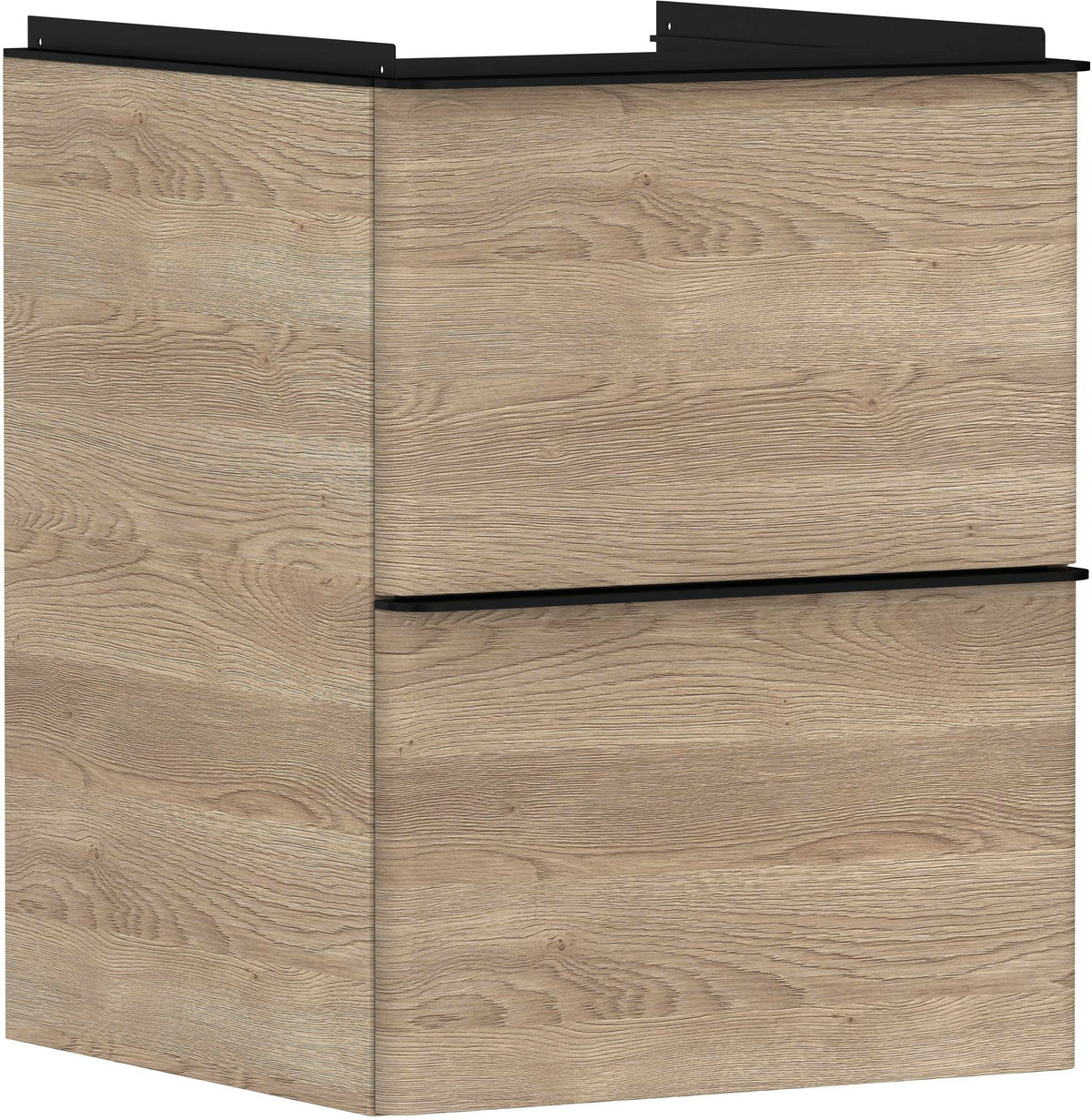 Hansgrohe Xelu Q Waschtischunterschrank 480 mm weiß hochglanz mit 2 Schubkästen und SoftClose