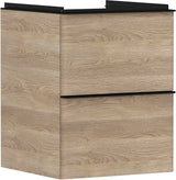 Hansgrohe Xelu Q Waschtischunterschrank 480 mm weiß hochglanz mit 2 Schubkästen und SoftClose