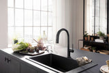 HANSGROHE Aqittura M91 Filtersystem 210 mit Ausziehschlauch – Chrom, 1 Jet, gefiltertes Wasser