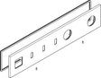 AXOR Blende 3 Verbraucher iBox universal Starck Next Chrom – Ersatzteil