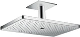 AXOR ShowerSolutions 460/300 Kopfbrause 3jet Chrom – Deckenmontage, Rain, RainStream, MonoRain