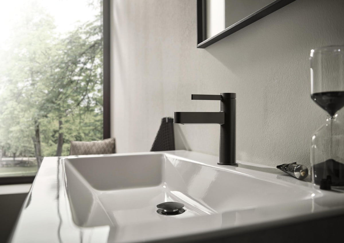 HANSGROHE Finoris 100 Standventil Chrom – Kaltwasser-Armatur mit Laminarstrahl und Pingriff