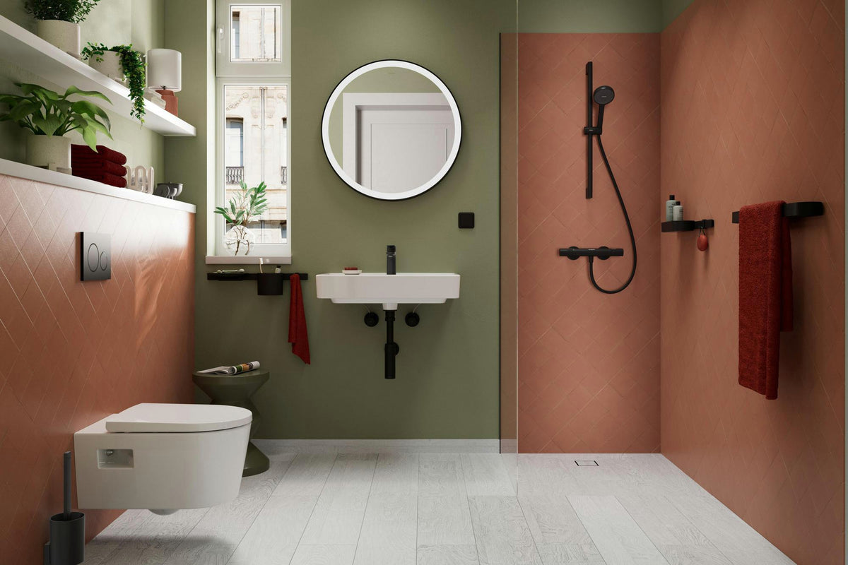 HANSGROHE Activera S 95 Brauseset mit Brausestange Typ 65 Chrom – 1Jet EcoSmart