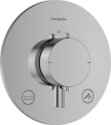 HANSGROHE Ecostat Comfort S Thermostat UP Fertigset für 2 Verbraucher mit Sicherungskombination
