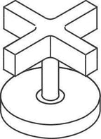 AXOR / kalt Axor Citterio für 3-Loch WT-Arm chr