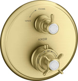 AXOR MONTREUX Unterputz-Thermostat mit Abstellventil, Chrom – 1 Verbraucher