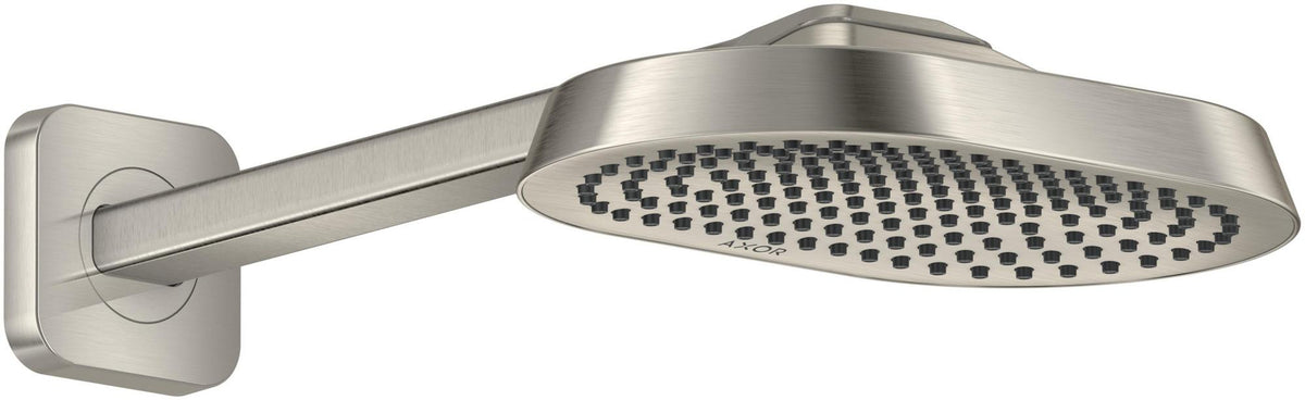 AXOR ShowerSphere 1jet EcoSmart Kopfbrause 250 x 160 mm mit Brausearm – Rain FlexPower