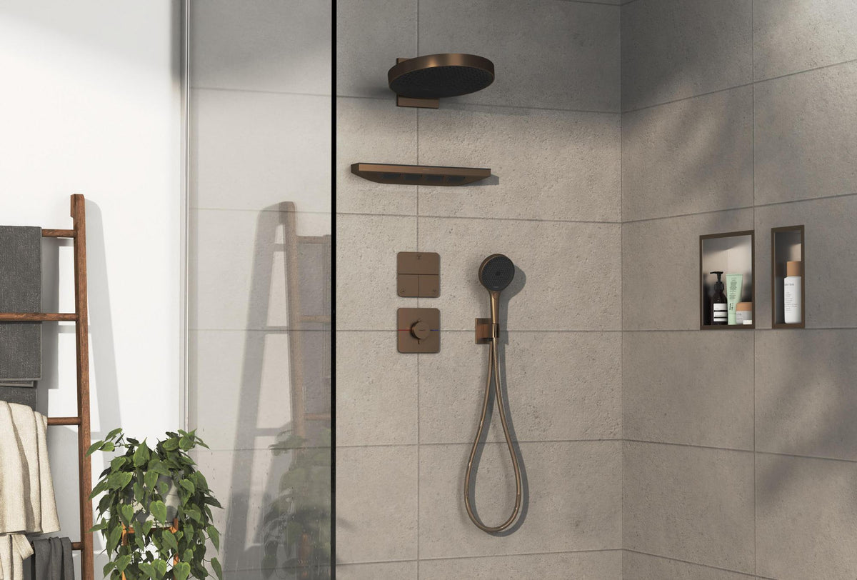 HANSGROHE ShowerSelect Comfort Q Absperrventil Unterputz Chrom für 3 Verbraucher