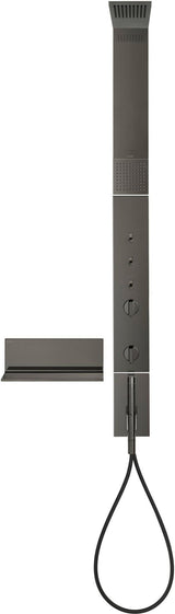 AXOR ShowerComposition Duschpaneel mit Thermostat, Kopf- und Schulterbrause Chrom