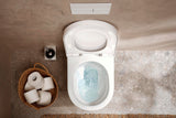 HANSGROHE WC-Sitz EluPura S SoftClose QuickRelease mit Befestigung von oben, weiß glänzend