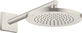 AXOR Kopfbrause 245 1 Jet EcoSmart Chrom – Rain-Duschkopf für Wand- und Deckenmontage