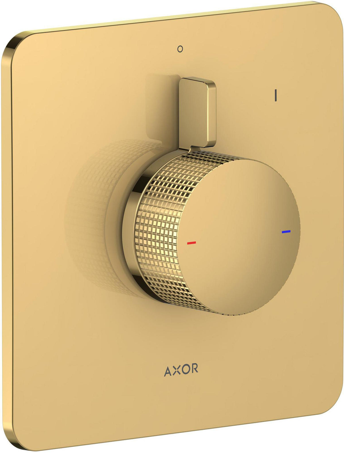 AXOR Citterio C Brausemischer UP Cubic Cut Chrom – Unterputz-Einhebelmischer für 1 Verbraucher
