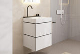 HANSGROHE Xilesa E Waschtischunterschrank 580 mm mit 2 Schubkästen und SoftClose