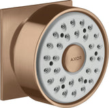 AXOR Seitenbrause DN 15 eckige Rosette Chrom – 1jet Rain Strahl, im Winkel verstellbar