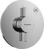 Hansgrohe DuoTurn S Unterputz-Mischer, 1 Verbraucher, Chrom – Einbauteil mit iBox universal 2