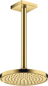AXOR Decken-Anschlussstück 300 mm DN 15 eckig brushed brass
