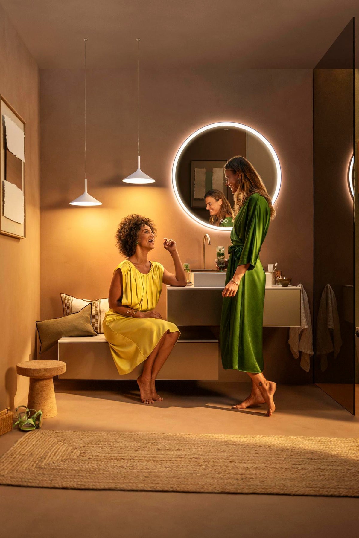 HANSGROHE Waschtischunterschrank Xevolos E 980 mm grifflos mit PushOpen und SoftClose