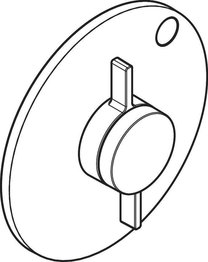 Hansgrohe DuoTurn S Unterputz-Mischer, 1 Verbraucher, Chrom – Einbauteil mit iBox universal 2