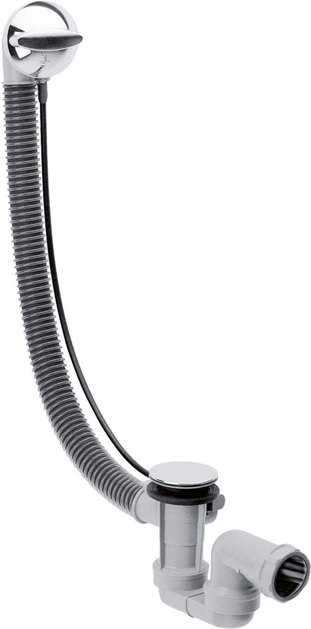 HANSGROHE Flexaplus Wannenab- und Überlaufgarnitur Komplettset in Chrom mit Fertigset