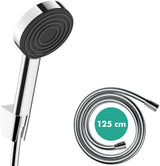 HANSGROHE Pulsify S Brauseset 105 1jet mit Brauseschlauch 1250 mm chrom
