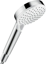 HANSGROHE Handbrause Crometta Vario DN 15, 2 Strahlarten, EcoSmart 9 l/min, weiß/chrom