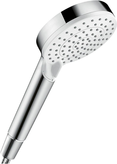 HANSGROHE Handbrause Crometta Vario DN 15, 2 Strahlarten, EcoSmart 9 l/min, weiß/chrom