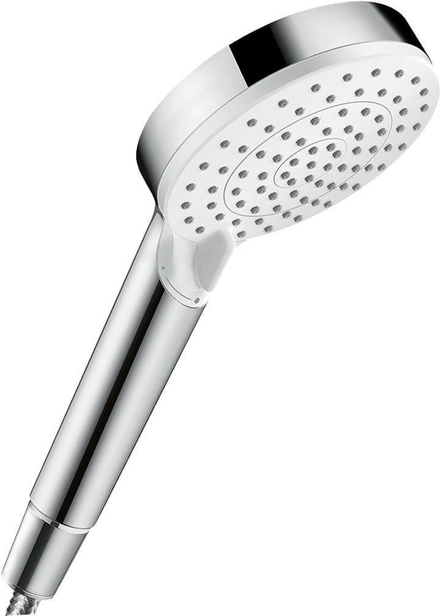 HANSGROHE Handbrause Crometta Vario DN 15, 2 Strahlarten, EcoSmart 9 l/min, weiß/chrom
