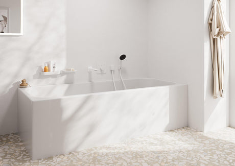 AXOR Pulsify Select S Handbrause 105 mm Chrom – 3 Strahlarten mit PowderRain & Select-Taste