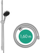 HANSGROHE Rainfinity 130 3jet Brauseset mit Unica S Puro 90 cm Stange Push Schieber chrom