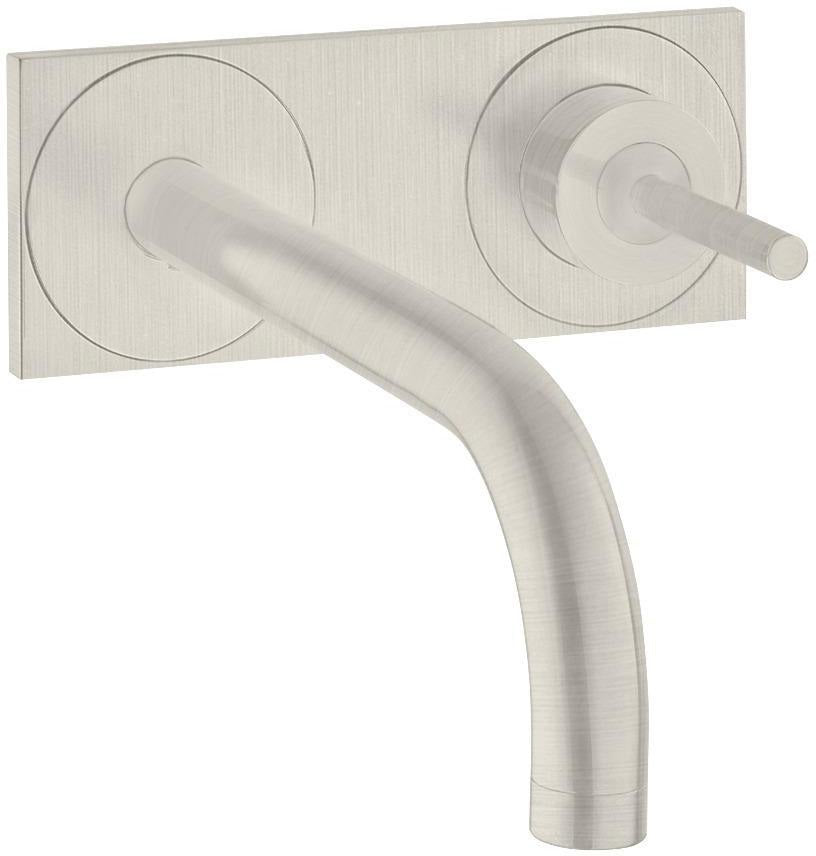 AXOR Uno² Einhebel-Waschtischmischer DN 15 Unterputz mit 225 mm Auslauf und Ablaufgarnitur in Chrom
