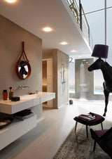 AXOR Kopfbrause 240 2jet von Hansgrohe – 279 mm, Chrom, 2 Strahlarten, Wandmontage