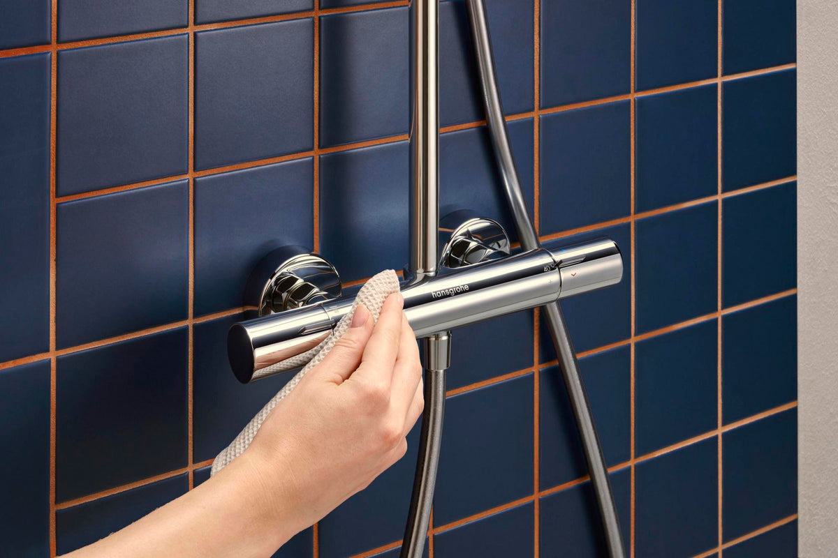 HANSGROHE Activera S Showerpipe 240 1jet EcoSmart mit Ecostat Fine – Chrom